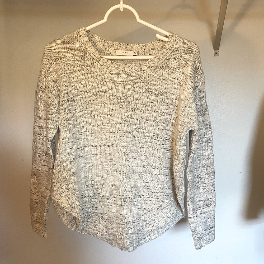Grey knit sweater - Size S